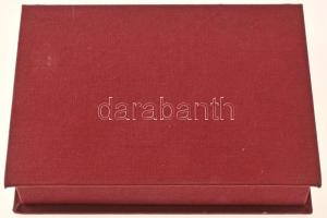 NDK ~1980. "Köztársasági Palota - Berlin" kétoldalas, ezüstözött bronz emlékérem eredeti &...