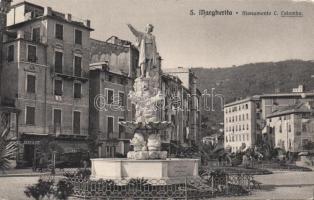 Santa Margherita Ligure statue of Colombus (Rb)