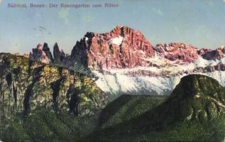 Bolzano with Catinaccio (Rosengarten) (EK)