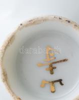 Japán porcelán katonai szakés csésze. 1904-1905, Orosz-japán háború, katonaorvos, Yamadera tulajdono...