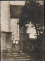 cca 1929 Spitzer László (?-?) hagyatékából 1 db vintage fotóművészeti alkotás, ezüst zselatinos fotópapíron, jelzés nélkül, 22,8x16,8 cm