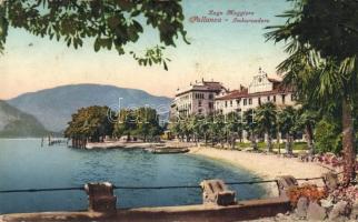 Pallanza, Lago Maggiore, Imbarcadero / lake, pier, translate office advertisement on the backside