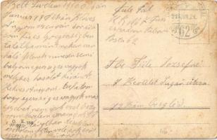 1916 Őrizd meg te is szerelmedet... Osztrák-magyar romantikus katonai képeslap / WWI Austro-Hungaria...