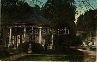 1912 Szklenófürdő, Sklené Teplice; fürdő park / spa, park