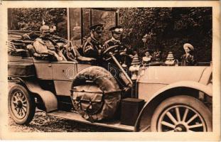 1911 II. Vilmos császár autóban / Unser Kaiserhaus, Der Kaiser / Wilhelm II in automobile