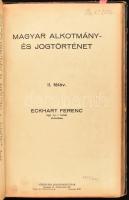 Eckhart Ferenc: Magyar alkotmány és jogtörténet. I-II. félév. Bp., Vörösváry Sokszorosítóipar, 95+12...