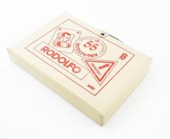 Rodolfo 55 mutatvány játék készlet, hiánnyal, jó állapotban