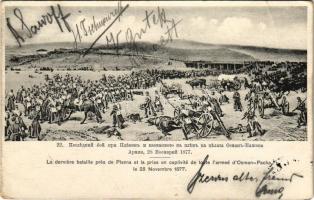 La derniere bataille pres de Plevna et la prise en captivite de toute l&#039;armeé d&#039;Osman-Pacha le 28. Novembre 1877. / Russo-Turkish War, Siege of Plevna / Orosz-török háború, Plevna ostroma (Rb)