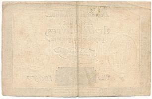 Franciaország 1791. 5L "Assignata" T:F 
France 1791. 5 Livres "Assignata" C:F 
...