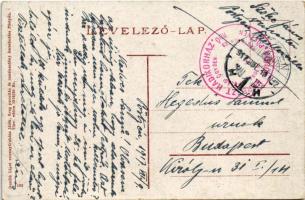 1917 Pöstyénfürdő, Kúpele Piestany; Pöstyéni sport. Donát Lipot kiadása / sport, humour s: Lurja + &...