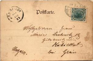 1905 Pulkau, Kapelle zum heiligen Bründl / chapel. Jos. Teplarek Art Nouveau (fl)