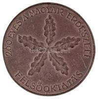 Kutas László (1936-) 2008. "200 éves a Magyar Erdészeti Felsőoktatás / 1808-2008" kétoldal...