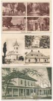 22 db RÉGI történelmi magyar város képeslap vegyes minőségben / 22 pre-1945 historical Hungarian town-view postcards in mixed quality