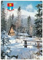 18 db MODERN Magas Tátra képeslap / 18 modern Vysoké Tatry postcards (High Tatras)