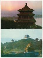 Bei Jing - 10 db MODERN kínai képeslap tokban / 10 modern Chinese postcards in case from China