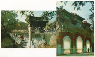 Bei Jing - 10 db MODERN kínai képeslap tokban / 10 modern Chinese postcards in case from China