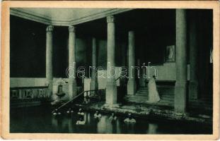 Pöstyén-fürdő, Kúpele Piestany; Bahenny basin ludového ústavu &quot;Pro Patria&quot; / A &quot;Pro Patria&quot; munkáskórház iszapmedencéje, belső / mud pool in the Pro Patria workers&#039; hospital, spa interior