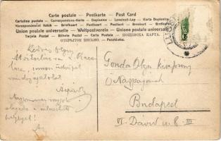 1907 Mali Losinj, Lussinpiccolo; kikötő / port. photo (EK)