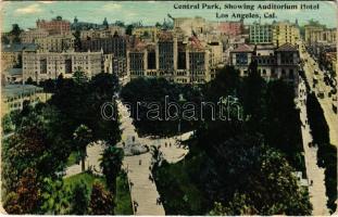 1911 Los Angeles (California), Central Park, Showing Auditorium Hotel (Rb)