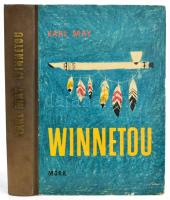 Karl May: Winnetou. Würtz Ádám rajzaival. Bp., 1966. Móra. Kiadói félvászon kötésben, kevés kopással