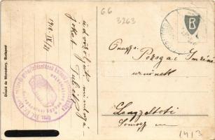 1918 Tátra, Magas-Tátra, Vysoké Tatry; Tarpataki vízesés / Kohlbacher Wasserfall / waterfall (EB)