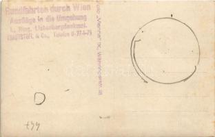 Wien, Vienna, Bécs; Wiener Rundfahrten Liebenbergden / toruist autobus trip. Foto "Vienna"...