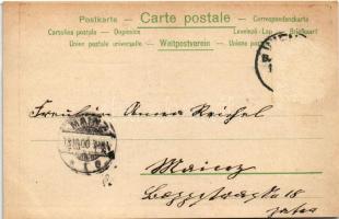 1900 Wien, Vienna, Bécs; Cursalon, Parkring. Art Nouveau (Rb)