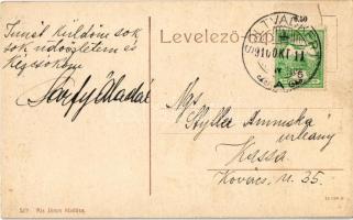 1910 Soltvadkert, Solt-Vadkert; evangélikus templom. Kiss János kiadása 509. (W.L. ?)