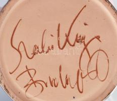 Szabó Kinga: Korsóváza. Jelzett, hibátlan, m: 24 cm