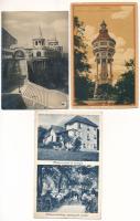 Budapest - 23 db régi képeslap vegyes minőségben