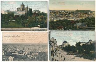 Lviv, Lwów, Lemberg; - 5 pre-1945 postcards