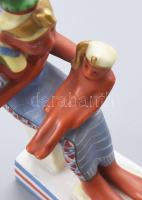 1939, Herendi Porcelánmanufaktúra, A gyermek Hóruszt szoptató Ízisz fogadalmi szobra. Terv.: Gácser ...