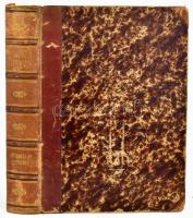 Cahnson de P.-J. Béranger. Paris, 1866. Le Chevalier. Fametszetű illusztrációkkal. 648p.Korabeli, ki...
