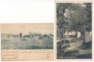 9 db RÉGI magyar város képeslap vegyes minőségben / 9 pre-1945 Hungarian town-view postcards in mixe...
