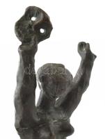 Kerényi Jenő (1908-1975): Színészet. 1967, bronz kisplasztika, talpon jelzett: KJ, m: 34 cm. Reprodu...