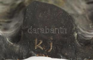 Kerényi Jenő (1908-1975): Színészet. 1967, bronz kisplasztika, talpon jelzett: KJ, m: 34 cm. Reprodu...