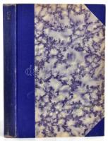 1908 Ethnographia XIX. évfolyam első fél év számai bekötve félvászon kötésben