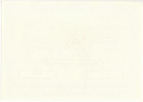 Budapest 1994. "Danubia Részvény Befektetési Alap" befektetési jegye 500Ft-ról, piros &quo...