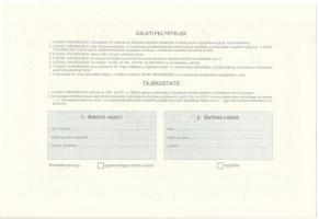 ~1991. "Dunabank Rt. - Duna Takarékjegy" 500.000Ft-ról, piros "MINTA" bélyegzéss...