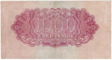1944. 1000P "A Vöröshadsereg Parancsnoksága" "TP 306869" T:F,VG restaurált Adamo...