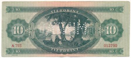 1947. 10Ft "A 793 013790" hamis "MINTA" perforációval T:F Adamo F2