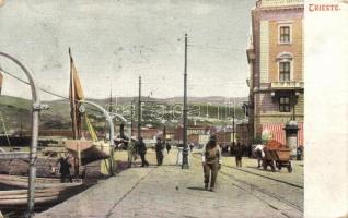 Triest harbour