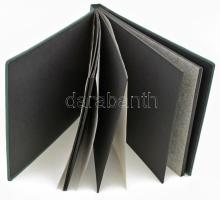 Fotóalbum dombornyomott erdei mintás borítóval, a borítón némi kopással, belül használatlan, jó álla...