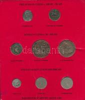Nagy-Britannia DN "Az ókori Britannia érméi" 8db ókori érme fém replikája eredeti, használ...