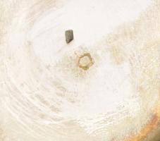 Ezüst (Ag) bonbonkínáló, jelzett, kopott, nettó: 170 g, m: 21,5 cm