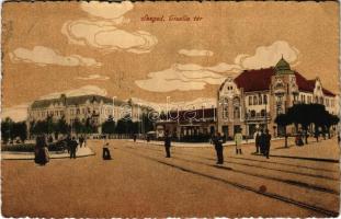 1916 Szeged, Gizella tér (EK)