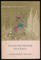 Mesefolyamok óceánja. Szómadéva. Szankszrit mesék. Vál., ford., az utószót és a jegyzeteket írta: Vekerdi József. A könyv borító illusztrációja és az illusztrációk Lóránt Lilla munkái. Népek meséi sorozat. Bp., 1974, Európa. Kiadói félvászon-kötés, kissé foltos kiadói papír védőborítóban, jó állapotban.