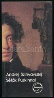 Andrej Szinyavszkij: Séták Puskinnal. Fordította és a jegyzeteket írta Szőke Katalin. Szőke Katalin (1950-2018) irodalomtörténész által Han Anna (1943-2019) egyetemi tanárnak DEDIKÁLT! Bp., 1994, Európa, 234 p. Kiadói papírkötés, néhány lapon ceruzás jelöléssel.