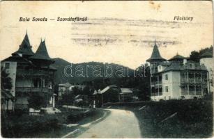 1923 Szovátafürdő, Baia Sovata; fősétány. Vas Jenő kiadása / promenade (EB)