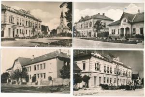 BÉKÉS VÁRMEGYE - 34 db MODERN magyar város képeslap (1950-1960)